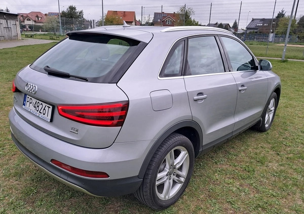 Audi Q3 cena 64900 przebieg: 193679, rok produkcji 2015 z Piła małe 529